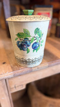Vintage Plum Kitchen Canister