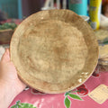Tan Ceramic Platter